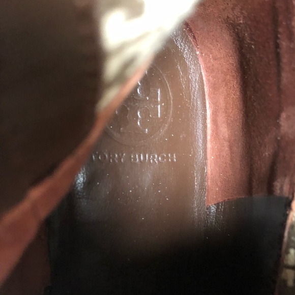 Tory Burch Almond Kiernan Riding Boots size 7M - Picture 9 of 16